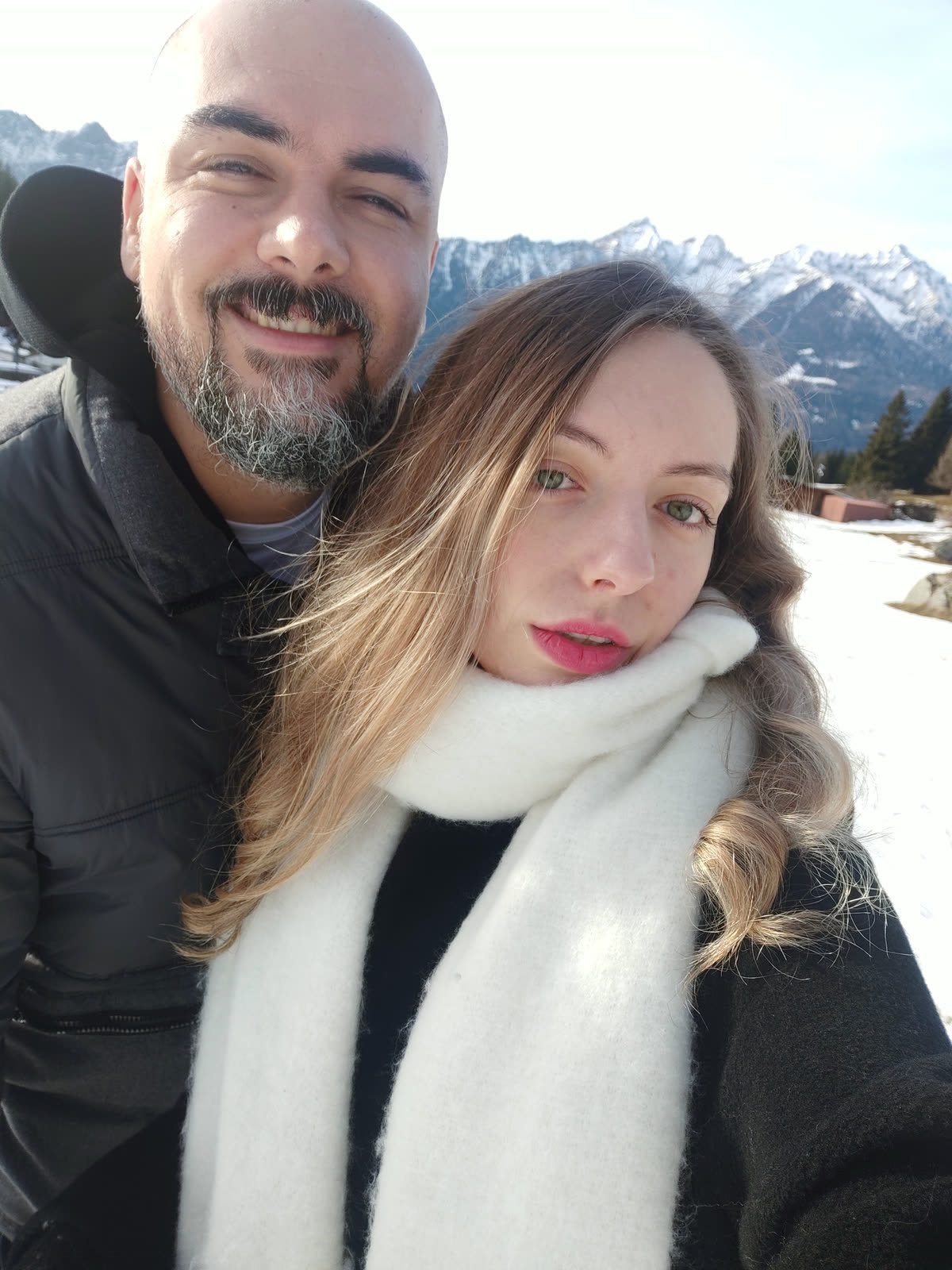 Matteo e Iryna insieme, la coppia da cui è nata l'idea di Cocoun